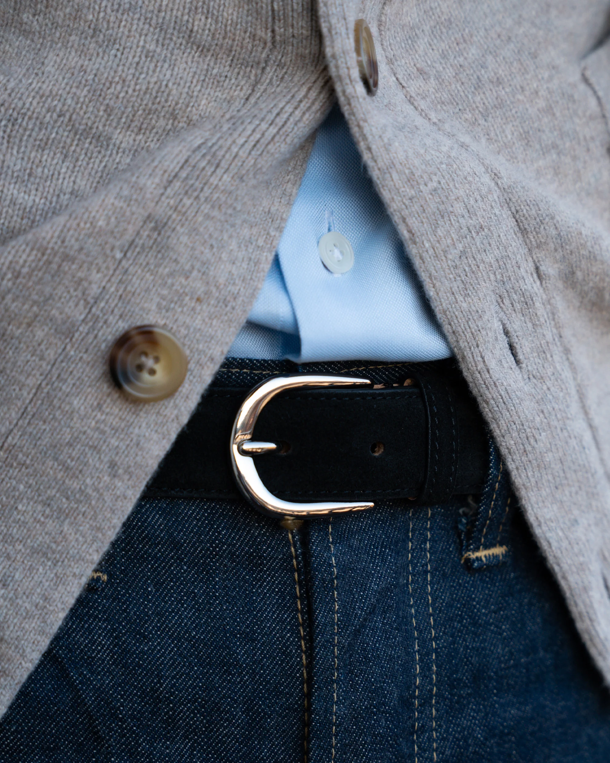 Belt – Black Suede - Image 4